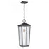 Elk Marquis 22 Inch High 1 Light Outdoor Hanging Light Matte Black Model: 89474/1