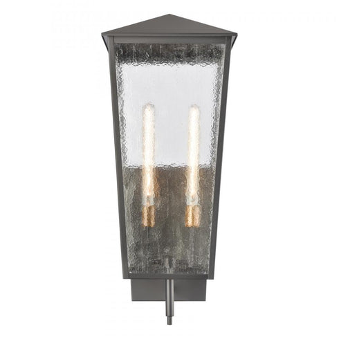 Elk Marquis 32 Inch High 2 Light Outdoor Sconce Matte Black Model: 89473/2