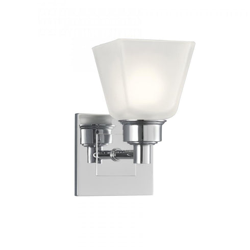Elk Matthew 8.25 Inch High 1 Light Sconce in Brushed Nickel Model: 9635-BN-SQ