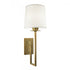 Elk Maya 19.25 Inch High 1 Light Sconce in Aged Brass Model: 9675-AG-WS