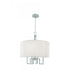 Elk Maya 20 Inch Wide 4 Light Chandelier in Brushed Nickel Model: 9677-BN-WS