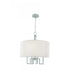 Elk Maya 20 Inch Wide 4 Light Chandelier in Brushed Nickel Model: 9677-BN-WS