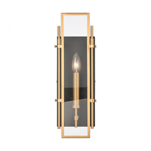 Elk Mechanist SCONCE in Matte Black Finish Model: 63184/1