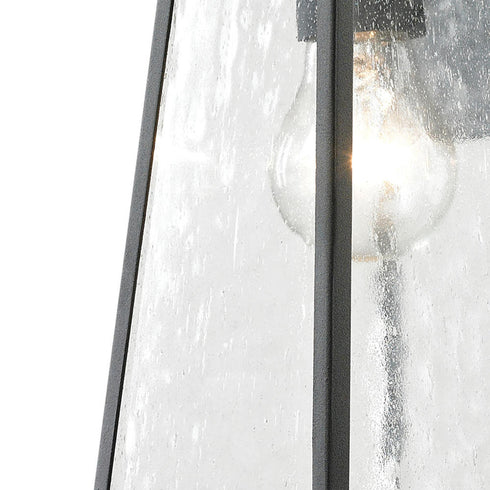 Elk Meditterano EXTERIOR WALL SCONCE in Matte Black Finish Model: 45090/1