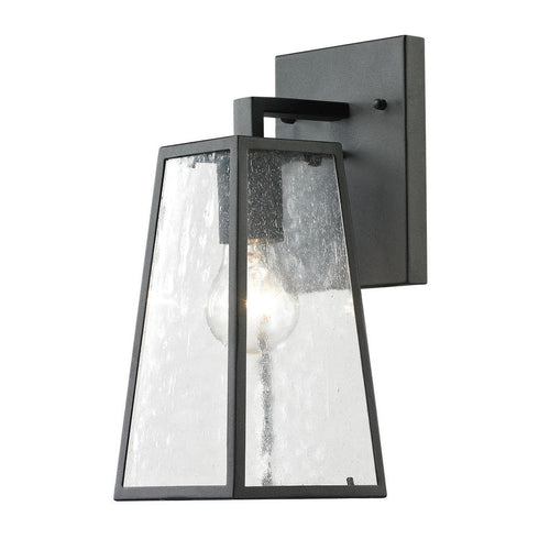 Elk Meditterano EXTERIOR WALL SCONCE in Matte Black Finish Model: 45090/1