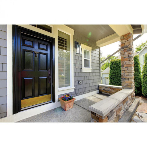 Elk Meditterano EXTERIOR WALL SCONCE in Matte Black Finish Model: 45091/1
