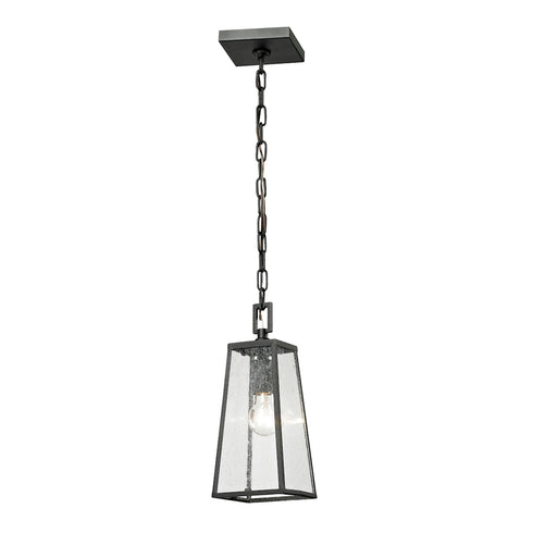 Elk Meditterano HANGING in Matte Black Finish Model: 45092/1