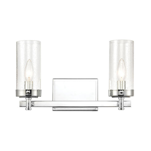 Elk Melinda VANITY LIGHT in Polished Chrome Finish Model: 47302/2