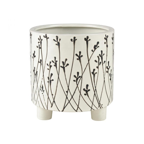 Elk Melton Planter Large in White (2 pack) (2 pack) Model: S0017-9727