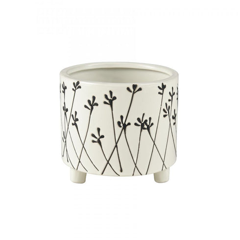 Elk Melton Planter Small in White (2 pack) (2 pack) Model: S0017-9728