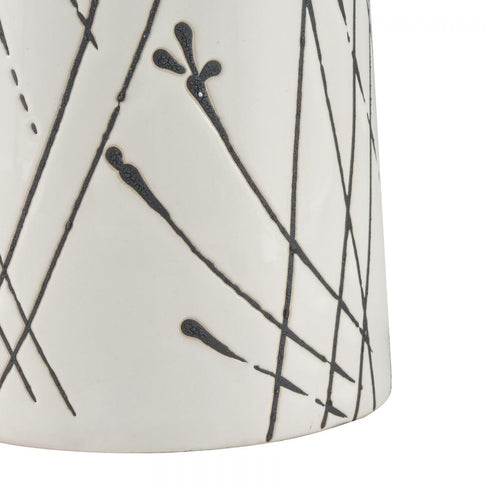 Elk Melton Vase Small in White (2 pack) (2 pack) Model: S0017-9726