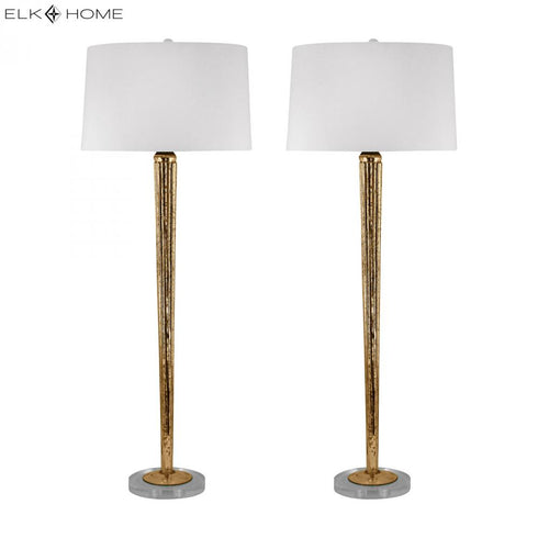Elk Mercury Glass TABLE LAMP in Gold Mercury Finish Model: 711/S2