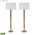 Elk Mercury Glass TABLE LAMP in Gold Mercury Finish Model: 711/S2-LED