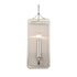Elk Merge 15 Inch High 1 Light Sconce Satin Nickel in Chrome Finish Model: 63174/1