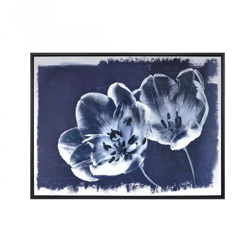 Elk Meru Framed Wall Art in Blue Finish Model: S0026-11432