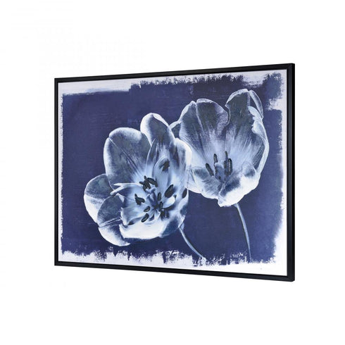 Elk Meru Framed Wall Art in Blue Finish Model: S0026-11432