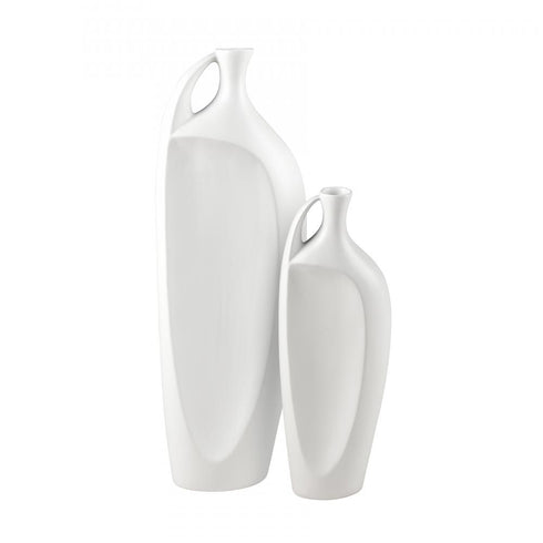 Elk Messe Vase Small (2 pack) (2 pack) in White Finish Model: S0017-10048