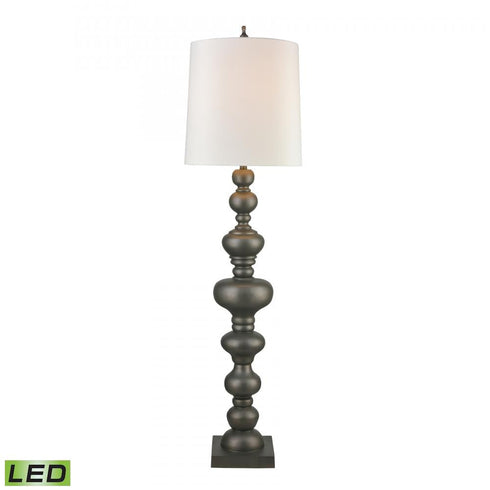 Elk Meymac 74 Inch High 1 Light Floor Lamp in Pewter Includes LED Bulb Model: D4636-LED