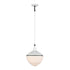 Elk Mid Century Schoolhouse MINI PENDANT in Enamel White Finish Model: 69295/1