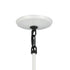 Elk Mid Century Schoolhouse MINI PENDANT in Enamel White Finish Model: 69295/1