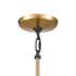Elk Mid Century Schoolhouse MINI PENDANT in Satin Brass Finish Model: 69384/1