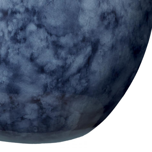 Elk Midnight Marble VASE JAR BOTTLE in Blue Finish Model: 857053