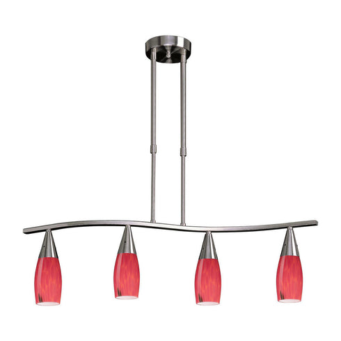 Elk Milan ISLAND LIGHT in Satin Nickel Finish Model: 112-4FR