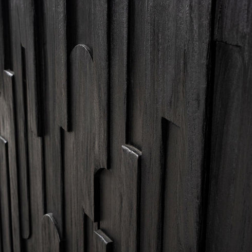 Elk Minato Credenza in Shou Sugi Ban Model: H0075-10559