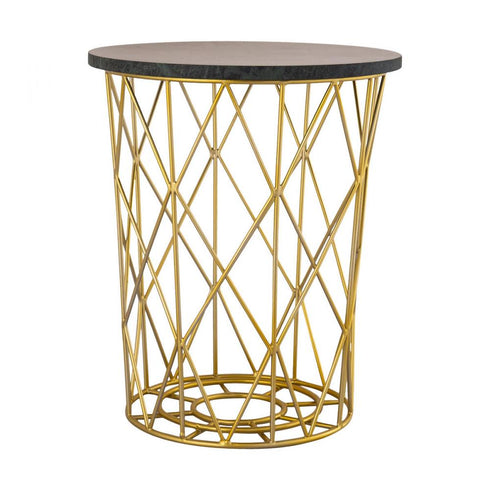 Elk Minter ACCENT TABLE in Gold Finish Model: S0805-7401