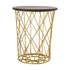 Elk Minter ACCENT TABLE in Gold Finish Model: S0805-7401