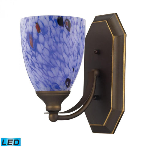 Elk Mix and Match Vanity VANITY LIGHT in Aged Bronze Finish Model: 570-1B-BL-LED