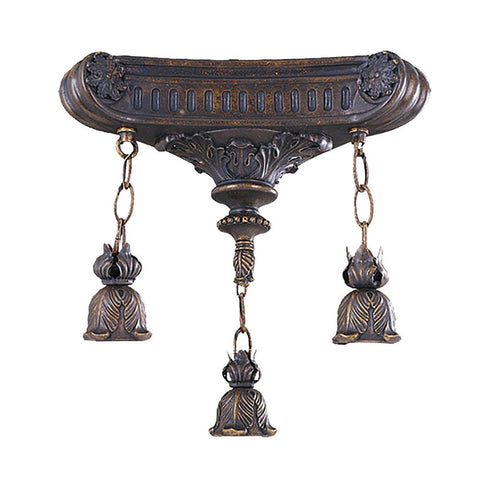 Elk Mix-N-Match PENDANT in Brown Finish Model: 998-AW-LG