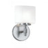 Elk Moderne 4.25 Inch High 1 Light Sconce in Brushed Nickel Model: 5321-BN-MO