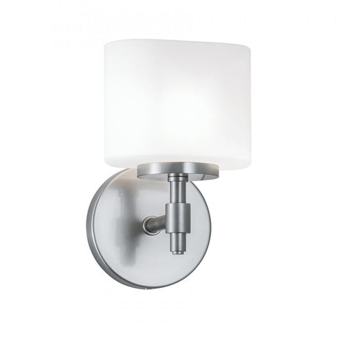 Elk Moderne 4.25 Inch High 1 Light Sconce in Brushed Nickel Model: 5321-BN-MO