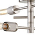 Elk Module SEMI FLUSH MOUNT in Satin Nickel Finish Model: 47665/3