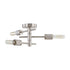 Elk Module SEMI FLUSH MOUNT in Satin Nickel Finish Model: 47665/3