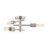 Elk Module SEMI FLUSH MOUNT in Satin Nickel Finish Model: 47665/3