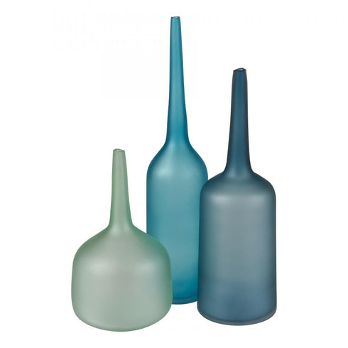 Elk Moffat Bottle in Frosted Blue Model: S0047-11327