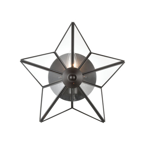 Elk Moravian Star SCONCE in Oil Rubbed Bronze Finish Model: D4387
