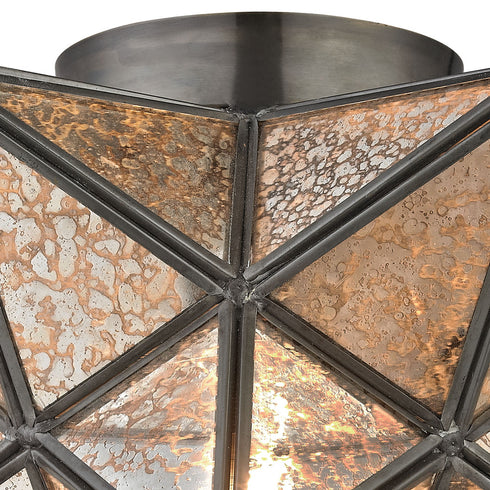 Elk MoravianStar FLUSH MOUNT in Silver Finish Model: 1145-004