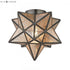Elk MoravianStar FLUSH MOUNT in Silver Finish Model: 1145-004