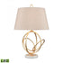 Elk Morely 26 Inch High 1 Light Table Lamp in Gold Leaf Includes LED Bulb Model: H0019-7986-LED