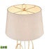 Elk Morely 63 Inch High 1 Light Floor Lamp in Gold Leaf Includes LED Bulb Model: H0019-7988-LED