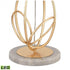 Elk Morely 63 Inch High 1 Light Floor Lamp in Gold Leaf Includes LED Bulb Model: H0019-7988-LED