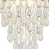 Elk Morning Frost 4 Light FLUSH MOUNT in Silver Leaf Finish Model: 32341/4