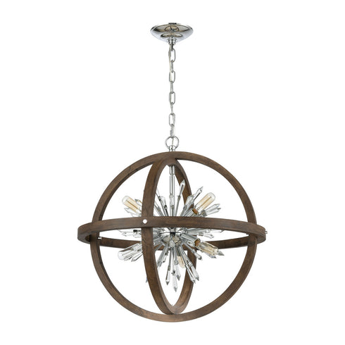 Elk Morning Star PENDANT in Chrome Finish Model: D4469