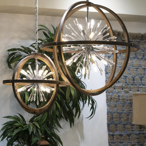 Elk Morning Star PENDANT in Chrome Finish Model: D4469