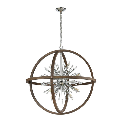 Elk Morning Star PENDANT in Chrome Finish Model: D4470