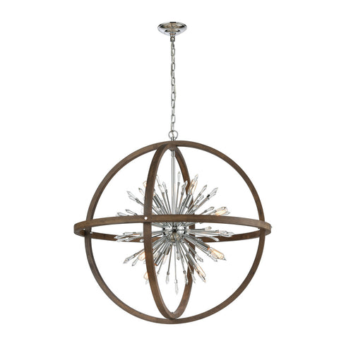 Elk Morning Star PENDANT in Chrome Finish Model: D4470