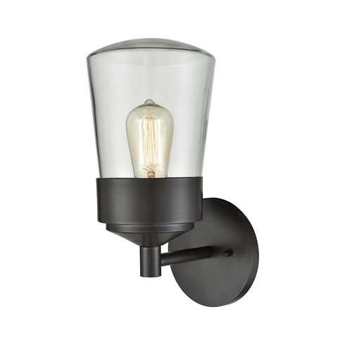 Elk Mullen Gate SCONCE in Oil Rubbed Bronze Finish Model: 45117/1